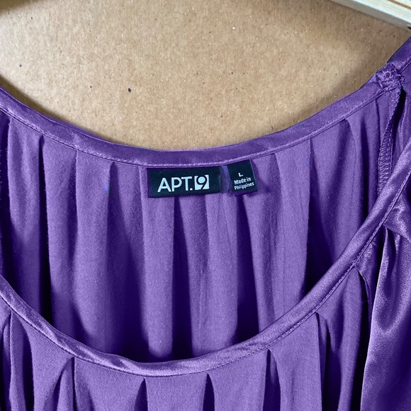 Apt 9 Purple Top Size Large - Picture 8 of 10